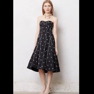 Anthropologie Jeweled Dragonfly Dress